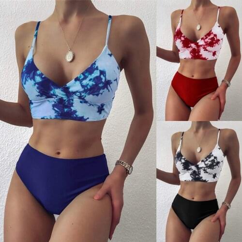 Women Swimsuit Bandeau Bandage Bikini Set Push-Up Brazilian Swimwear Beachwear Bathing Suit Swim купальники женские 2021