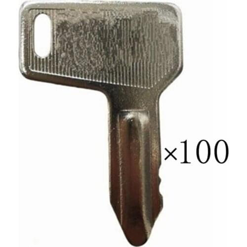 100pc keys for Yanmar For Takeuchi For JOHN DEERE Mini Excavator #Q199 ZX