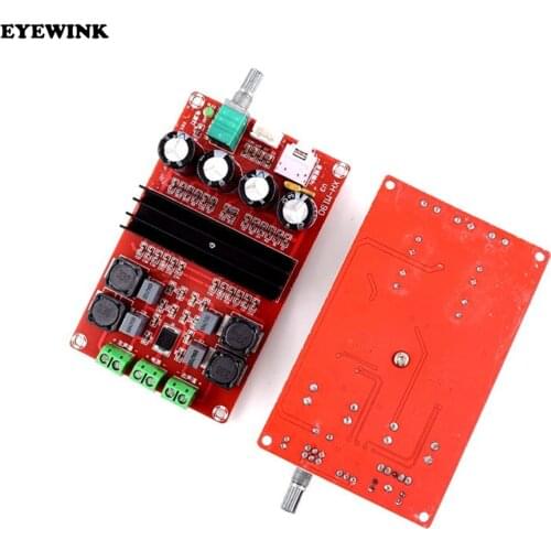 2*100W TPA3116 2.1 Digital Audio Amplifier Board XH-M190 TPA3116D2 Subwoofer Speaker Power Amplifiers DC12V-24V