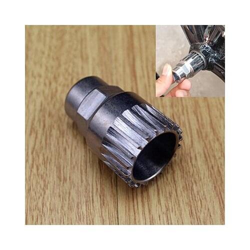 20 Spline Axis Install Repair Tools Bottom Bracket Sealed Cartridge Mountain Bike Chainwheel Axis Remove Sleeve Square Hole