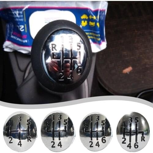 5/6 Speed Gear Knob Stick Badge Emblem Trim Cap Cover For Renault Clio Twingo Scenic Megane II 1996-2011