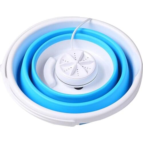Large Volume Mini Ultrasonic Turbo Automatic Electric Roller Laundry Equipment Essential for Home Travel