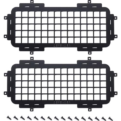 For MN D90 D99S MN99S 1/12 RC Car Upgrade Parts Metal Stereoscopic Window Mesh Protective Net Accessories