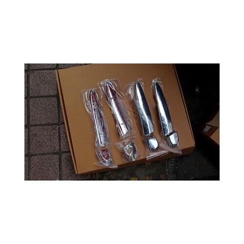 Chrome Side 4 Door Handle Cover Trim 8pcs for BMW X5 e70 2013 2012-2008