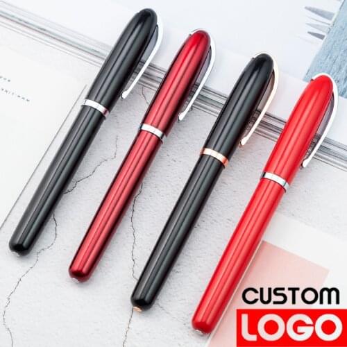 Custom Pen for Logo Signature Pen Metal Business Office Stationery High-end Advertising Gift Ball Pen Custom Logo Ballpoint Pen
