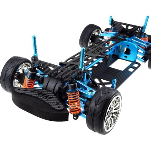 SOJERC 1/10 RC Aluminium Alloy & Carbon Shaft Drive Touring Car Frame Kit for TAMIYA TT01 TT01E Car Aluminum alloy Frame Frame