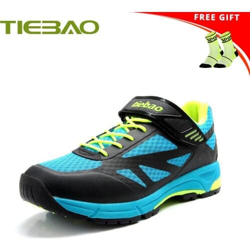Tiebao Leisure Cycling Shoes Men Women Self-Locking Professional Racing Bike Shoes Outdoor Breathable Mountain Bike Sneakers