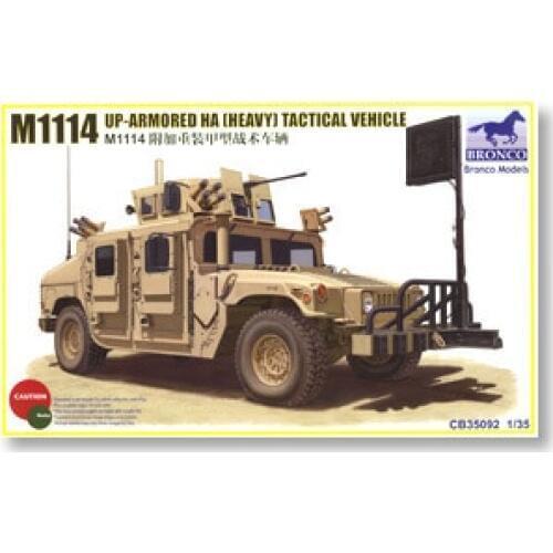 Bronco model CB35092 1/35 Hummer M1114 UP-ARMORED HA(HEAVY) TACTICAL VEHICLE