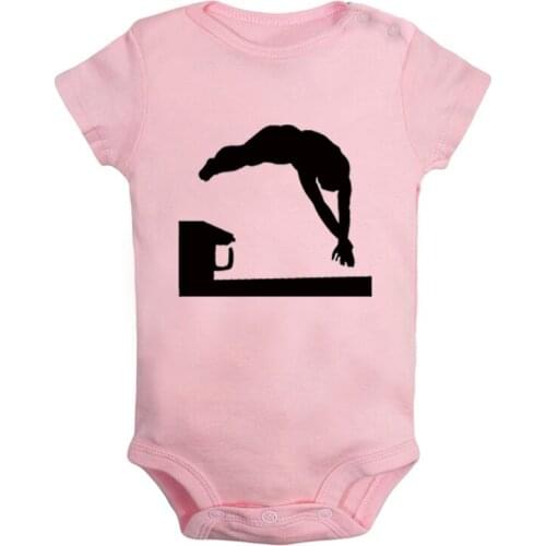 Swimming Scuba Diving Clipart Chinese Kung Fu Basketball Player Newborn Baby Girl Boys Clothes Short Sleeve Romper Outfits