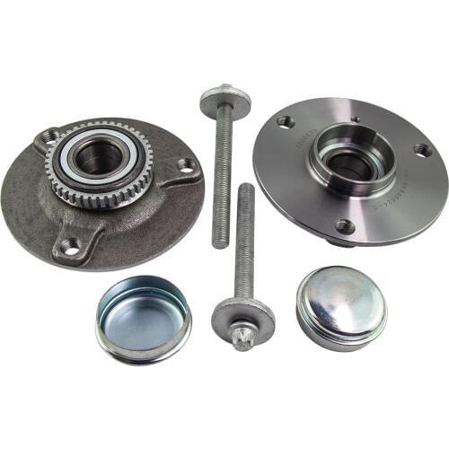 Pair Front Wheel Bearing Hub Assembly for Smart City-Coupe Cabrio Crossblade 450 VKBA6624 3 Hole