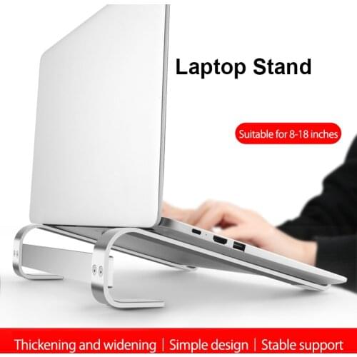 Aluminum Alloy Laptop Stand Portable Base Notebook Stand Holder For Macbook Air Pro multi-size Non-slip Computer Cooling Bracket