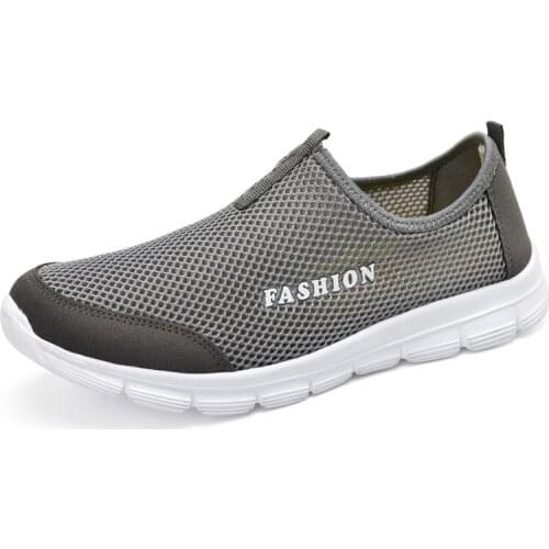 Mesh Casual Shoes 2021 Lightweight Summer Breathable Men Shoes Outdoor Comfortable Women Footwear Male Ladies Walking Shoe 36-47
