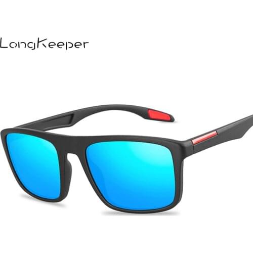 Mens Vintage Polarized Sunglasses 2021 Male Fashion Classic Square Driving Shades Sun Glasses Fishing Outdoor Eyewear UV400