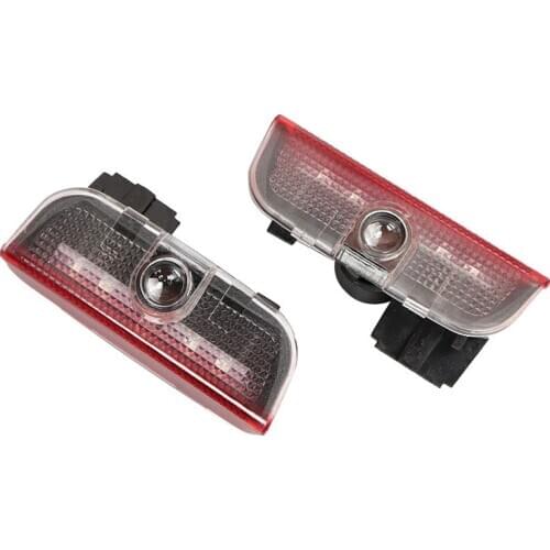 LED Car Door Logo Projector Ghost Welcome Lights Accessories For Skoda Superb 2009 2010 2011 2012 2013 2014 2015 2016 2017 2018