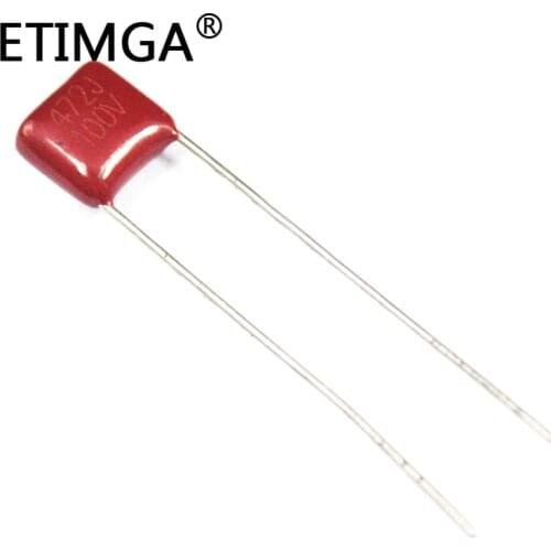 20PCS/LOT CBB Capacitor 100V 472J 4.7nF 4700pF 100V/472 Polypropylene Film Capacitor