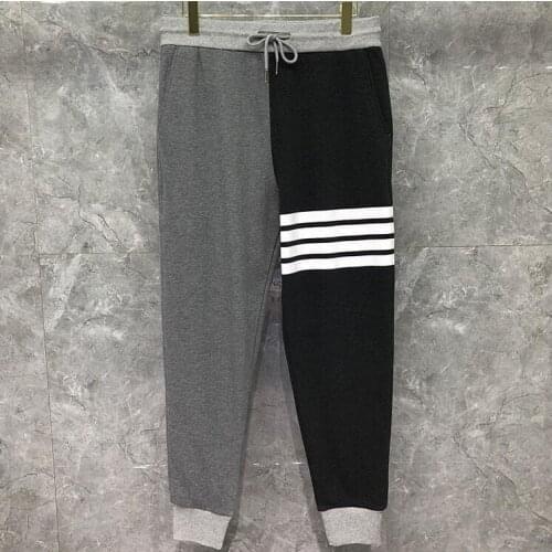 2021 Fashion Brand Sweatpants Men Women Panelled Casual Sports Trousers Tracksuit Bottoms Patchwork Jogger Track Pants