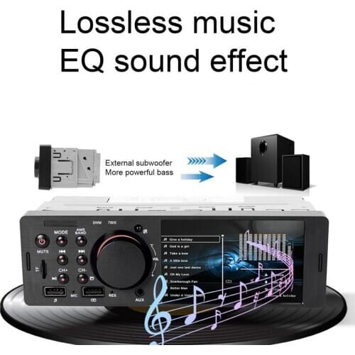 7805 Car MP5 Player 1 Din HD 4.1 inch Screen FM Stereo Audio Radio Car Accessories Interior