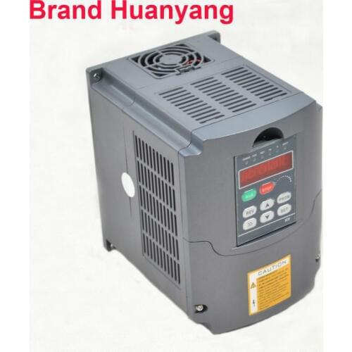 Frequency converter 2.2KW 220V 1 phase input 3 phase output variable frequency drive inverter spindle motor speed controller vfd