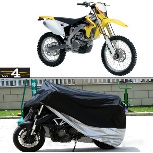 MotorCycle Cover For Suzuki RM60 WaterProof UV Sun Dust / Rain Protector Cover Made of Polyester Taffeta