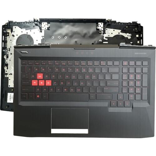 For HP OMEN 3 15-CE 15-CE002TX TPN-Q194 US Backlight keyboard Touchpad 929479-001 Laptop Palmrest Upper Case