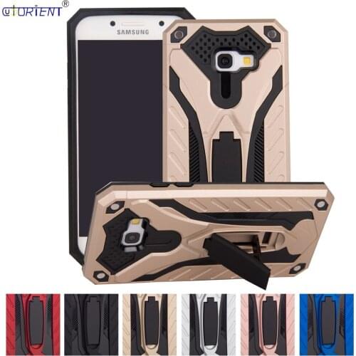 For Samsung Galaxy A5 2017 A520 Stand Bumper Case SM-A520X SM-A520F/DS SM-A520F Hybrid Armor Full Cover SM A520X A520F/DS A520F