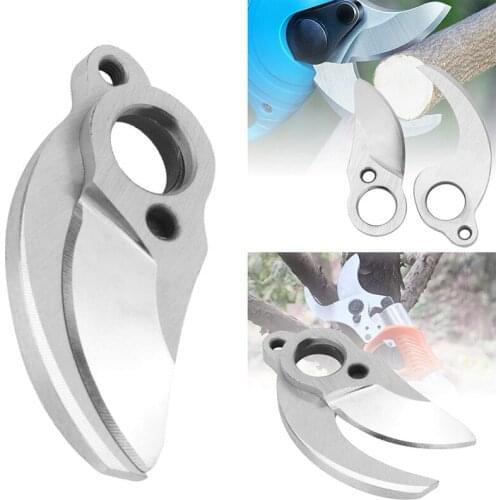 HLZS-2PCS Branch Pruning Shear Electric High Hardness SK5 Alloy Steel Blade