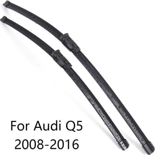 Car Windshield Wiper Blades for Audi Q5 form 2008 2009 2010 2011 2012 2013 2014 2015 2016 Car Windscreen wiper Rubber