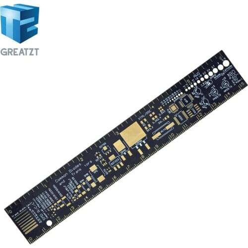GREATZT PCB Ruler For Electronic Engineers For Geeks Makers For Arduino Fans PCB Reference Ruler PCB Packaging Units v2 - 6