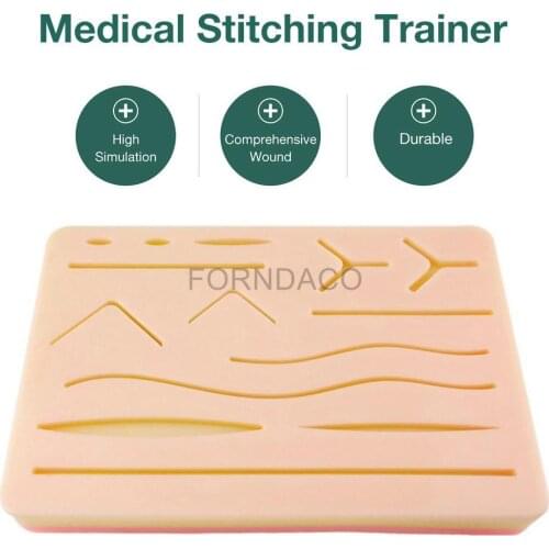 Medical Skin Suture Surgical Training Kit Pad Surgical Wound For Surgeon Dental Teaching Practice
