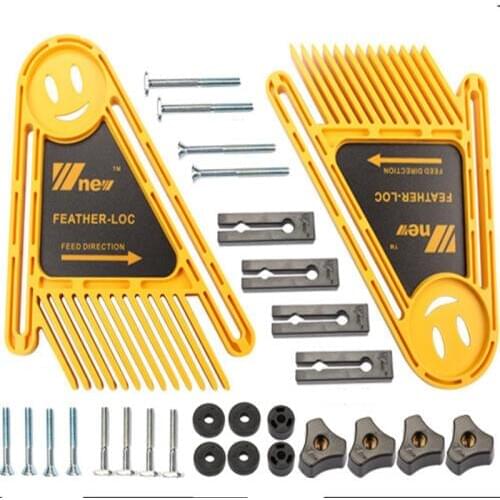 Multi-Purpose Featherboards Feather Board for Router Tables Fences Tools Miter Gauge Slot Woodworking
