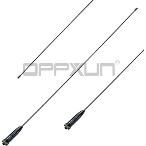 OPPXUN RH-771S Antenna Titanium SMA- Female 144/430MHz Dual Band Flexible For Baofeng Walkie Talkie UV-9R Plus/5R /82/S9 Plus/XR