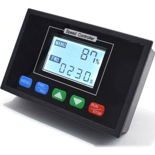 Wholesale Quick delivery DC 12V 24V 36V 48V 40A Digital 0~100% PWM Motor Speed Controller Time Reversible Dropshipping