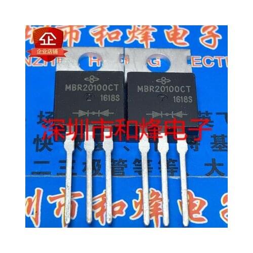 Original New 5pcs/ MBR20100CT TO220 TO-220