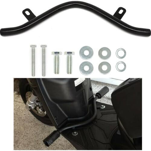 Motorcycle Scooter Highway Bars Footrest Petal Comfortably Iron Black For Yamaha Zuma 125 2009 2010 2012 2013 2014 2015