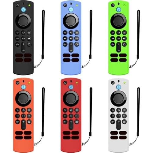 573A Washable Remote Control Soft Silicone Case Remote Protective Cover Compitable with Amazon Fire TV Stick (3rd Gen) Shell