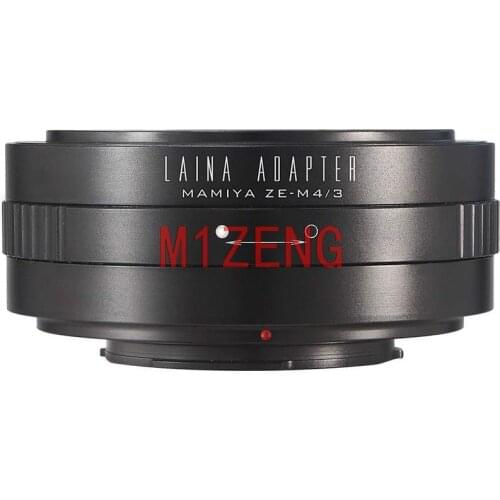 Adjustable Aperture Adapter for MAMIYA ZE E Lens to panasonic olympus m43 gh5 GM1 GX9 gx85 g85 gf10 gf7 EM5 EM1 EM10 epl5 camera