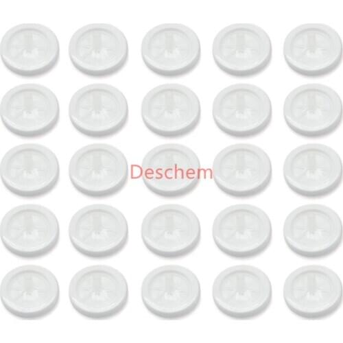 25mm 0.45um PES Syringe Filter Made From Poly ether sulfones 25pcs/Bag