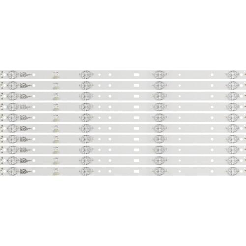 LED Backlight Strips for Lehua 49AX3000 Light Bar JS-D-JP4910-041EC(60517) E49DU1000 CTV5035 SMART CURVED CTV5035SMART