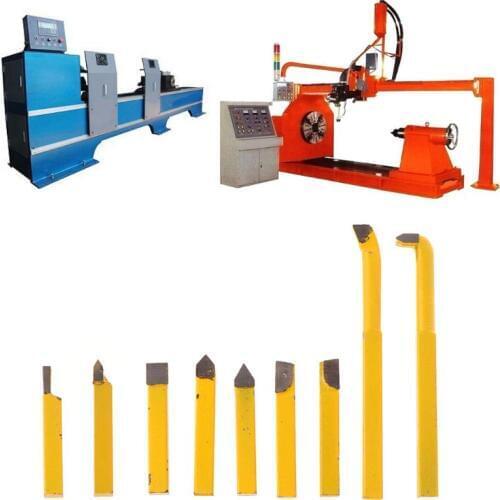 TOOZO 9Pcs 8x8mm Carbide Tipped Lathe Metal Cutter Bit Cutting Tool Set Turning Boring