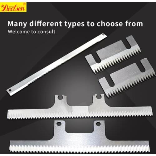 Packaging Machinery Non-woven Tea Bags Cutter Blade and Serrated Knives Packing machine and knife serrated blade