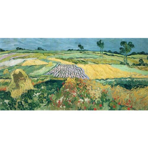 Wheatfields by Vincent Van Gogh Reproduction oil painting Canvas art Handmade High quality