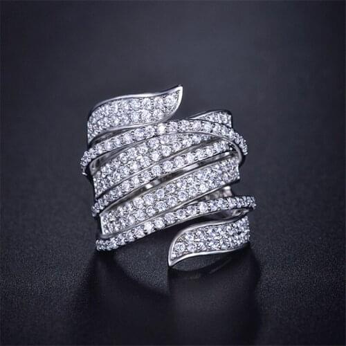YaYI Jewelry Top Quality Princess Cut AAA+ White Cubic Zirconia Silver Color Engagement Wedding Heart Rings Party Rings Gifts