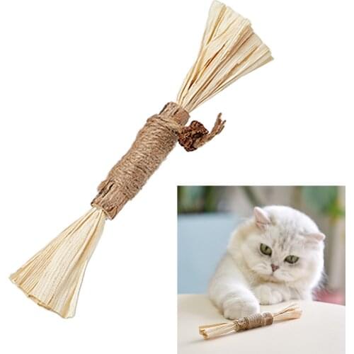 Natural Wood Chew Stick for Cat Rabbit Hamster Guinea Pig Rabbits Groundhog Rodent Animals Teeth Cleaning
