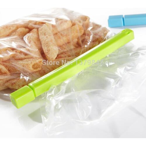 15PCS/LOT Kitchen Tool Storage Food Snack Seal Sealing Bag Clips Sealer Clamp