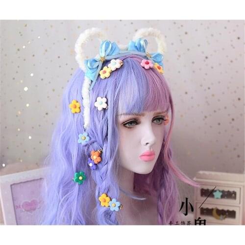 Cute flower shape Lolita hairpin hair accessories B934