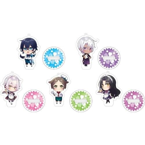 Anime The Case Study of Vanitas Acrylic Figure Stand Model Plate Keychain Pendant Display Desktop Decor Cosplay Cartoon Gifts