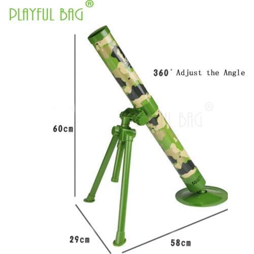 Outdoor activities children CS toys simulate rocket foam sponge bullet there are sounds lights simulation games no harm OJ53