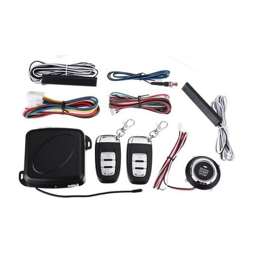 Keyless Entry Engine Start Stop Push Button SQ886 One-key Start Keyless Entry System Car Wireless Bluetooth Remote for Car