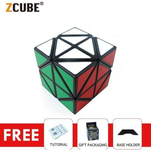ZCube Square Helicopter Magic Cube 62mm Twisty Cube Puzzle Toys Professional Neo Cubo Magico For Challenge