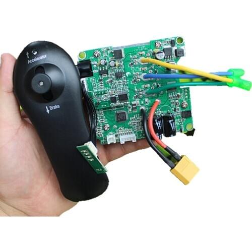 24V/36V Single/Dual Drive Brushless Hub Motor Electric Skateboard Controller ESC Remote Skateboard Motor Drive Control
